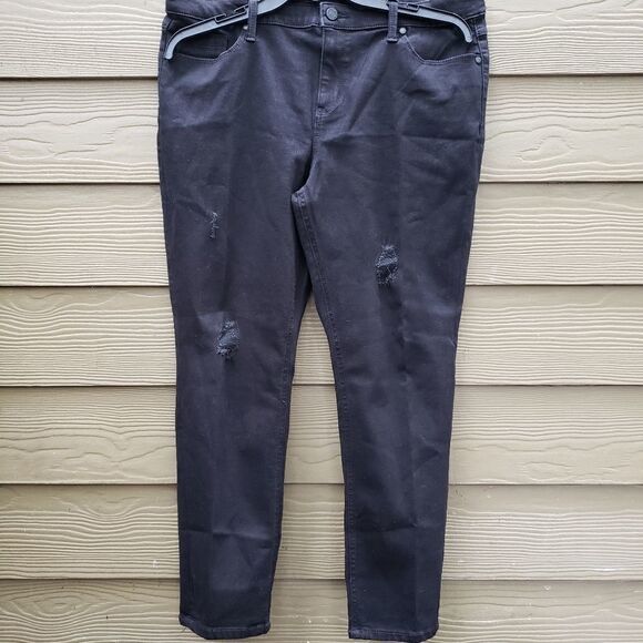 Buffalo David Bitton Rip&Repair Mid-Rise Skinny - Picture 1 of 5